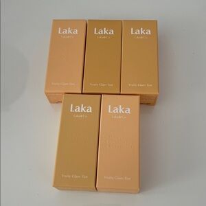 Laka Fruity Glam Tint Bundle - 115, 120, 121, 123, 130